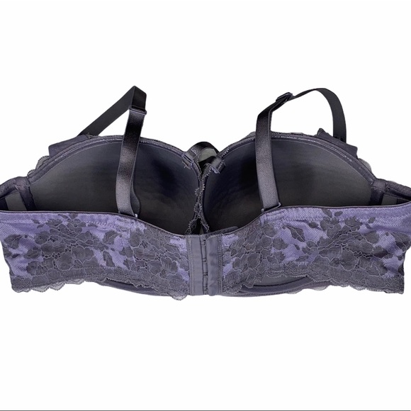 Torrid Curve Bra lace purple/gray Sz 40D - Picture 2 of 8